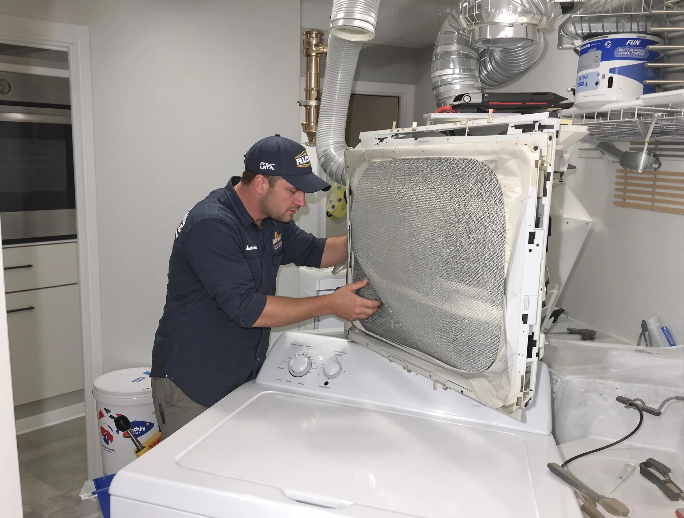 Expert vent cover replacement by Los Lunas Dryer Vent Cleaning in Los Lunas