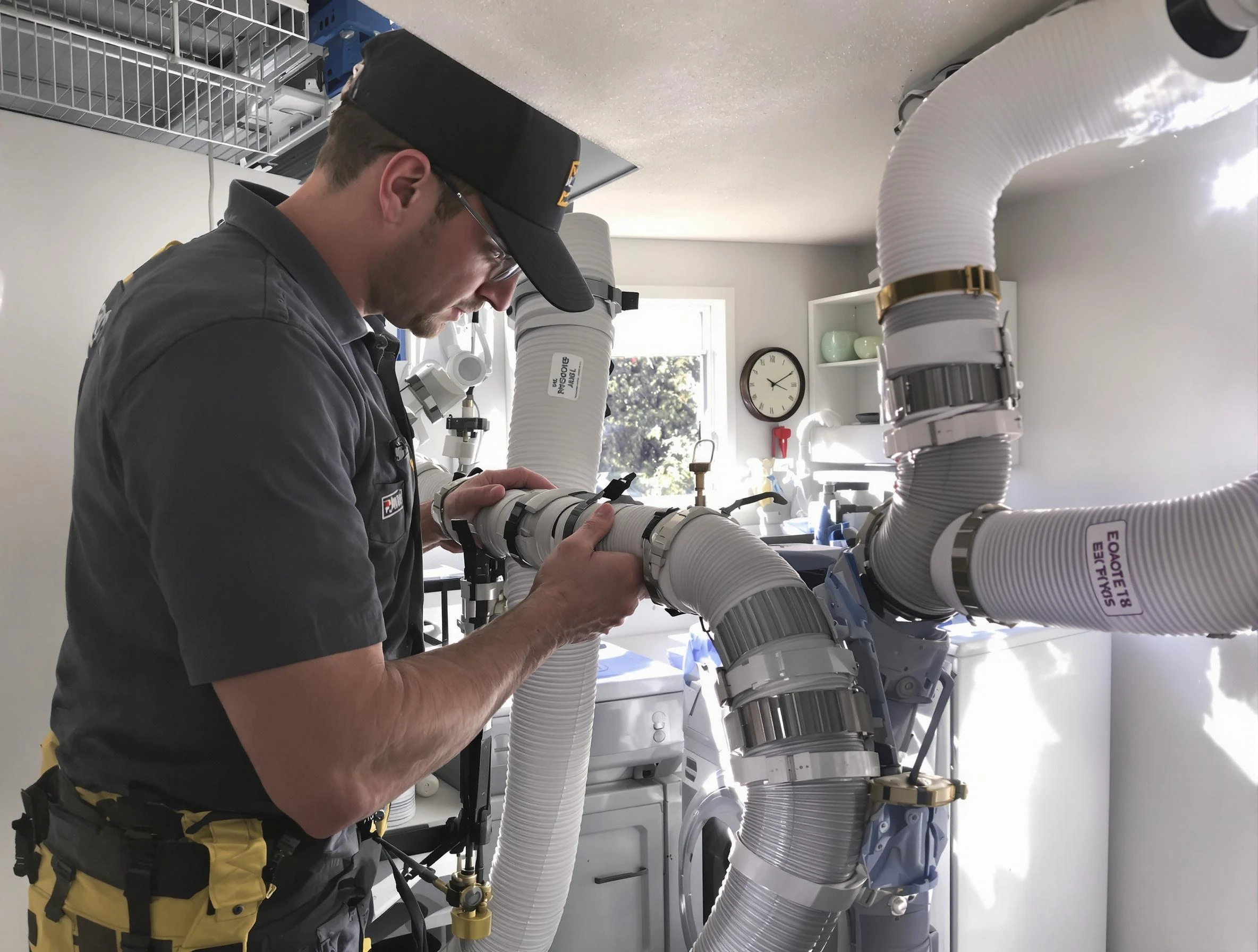 Dryer Vent Hose Installation in Los Lunas