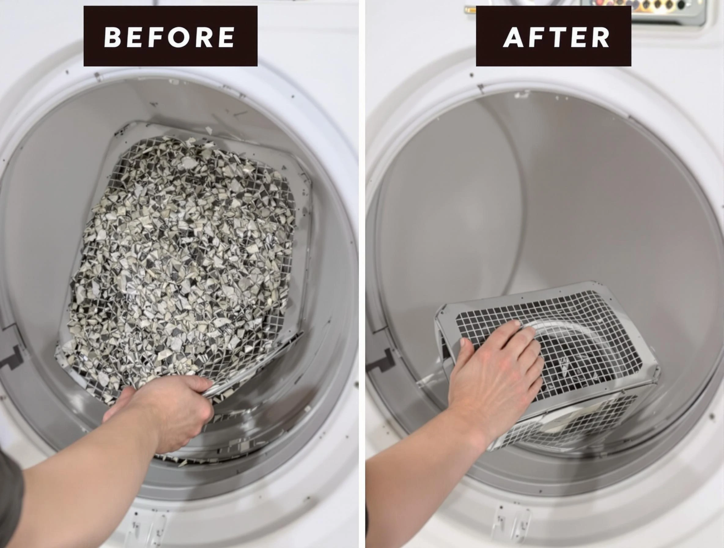 Professional lint trap cleaning by Los Lunas Dryer Vent Cleaning in Los Lunas