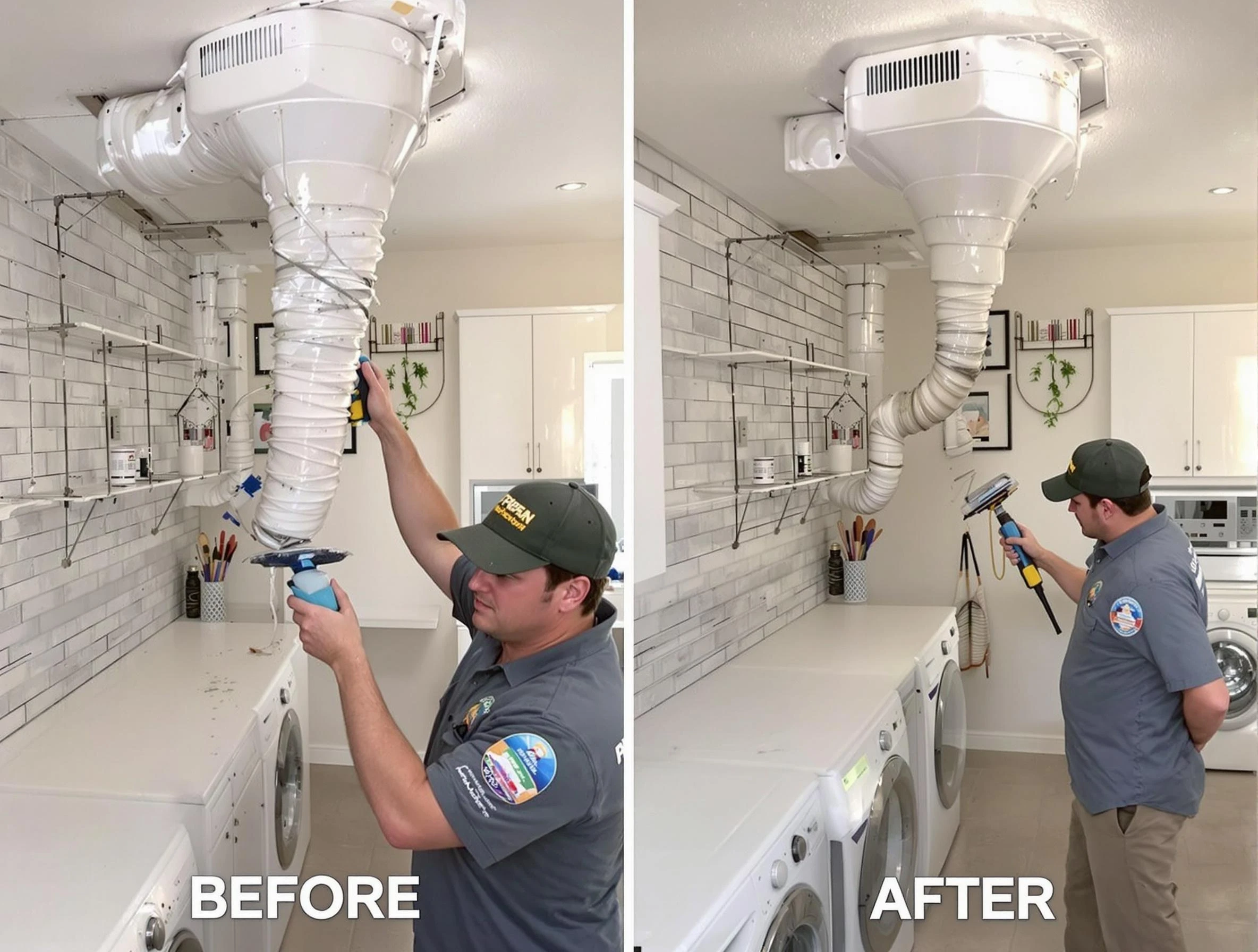 Professional dryer exhaust vent cleaning by Los Lunas Dryer Vent Cleaning in Los Lunas
