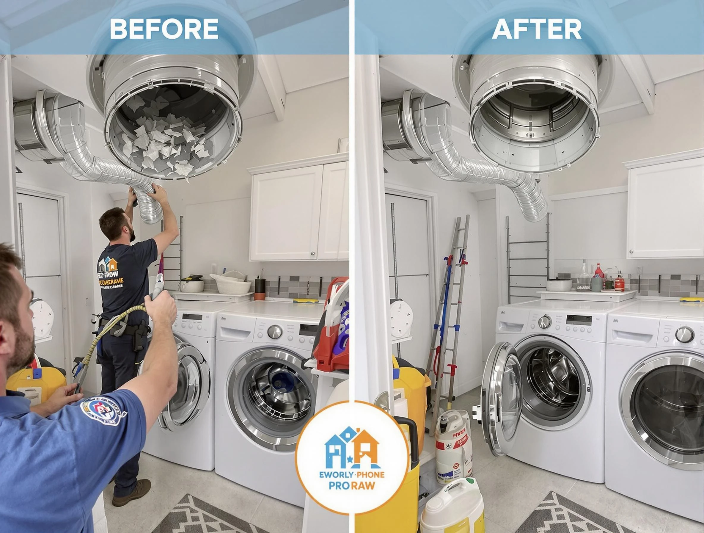Residential dryer vent cleaning by Los Lunas Dryer Vent Cleaning in Los Lunas